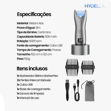 Carregar imagem no visualizador da galeria, Barbeador Profissional - BarberFlex Hycella | Confiança e Qualidade é a nossa marca