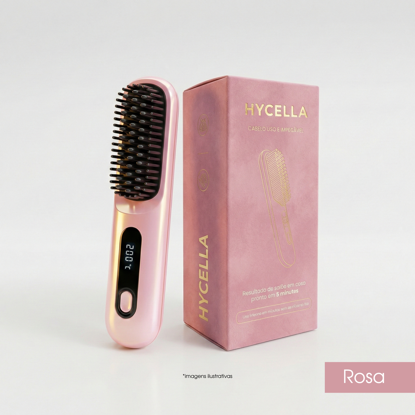 Escova Profissional PureGlam® - (+BRINDES )