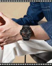 Carregar imagem no visualizador da galeria, Relógio Chronos Masculino Esportivo Quartzo Couro Hycella | Confiança e Qualidade é a nossa marca