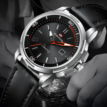 Carregar imagem no visualizador da galeria, Relógio Chronos Masculino Esportivo Quartzo Couro Hycella | Confiança e Qualidade é a nossa marca
