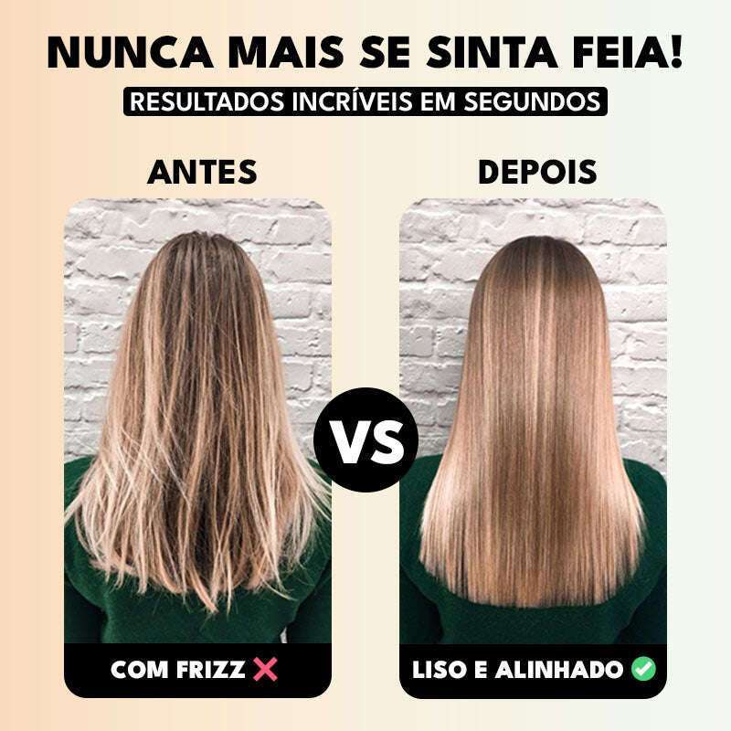 Pente Alisador de Cabelo 5 em 1 Sem Fio InfiniteGlam - Últimas Unidades Hycella | Confiança e Qualidade é a nossa marca