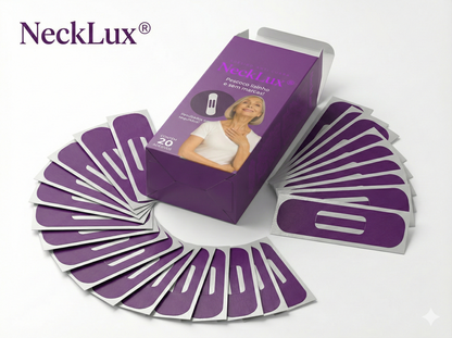 NeckLux - Adesivo para rugas e flacidez do pescoço