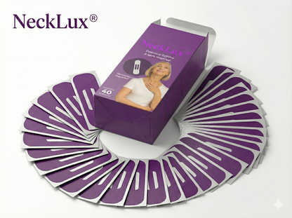 NeckLux - Adesivo para rugas e flacidez do pescoço