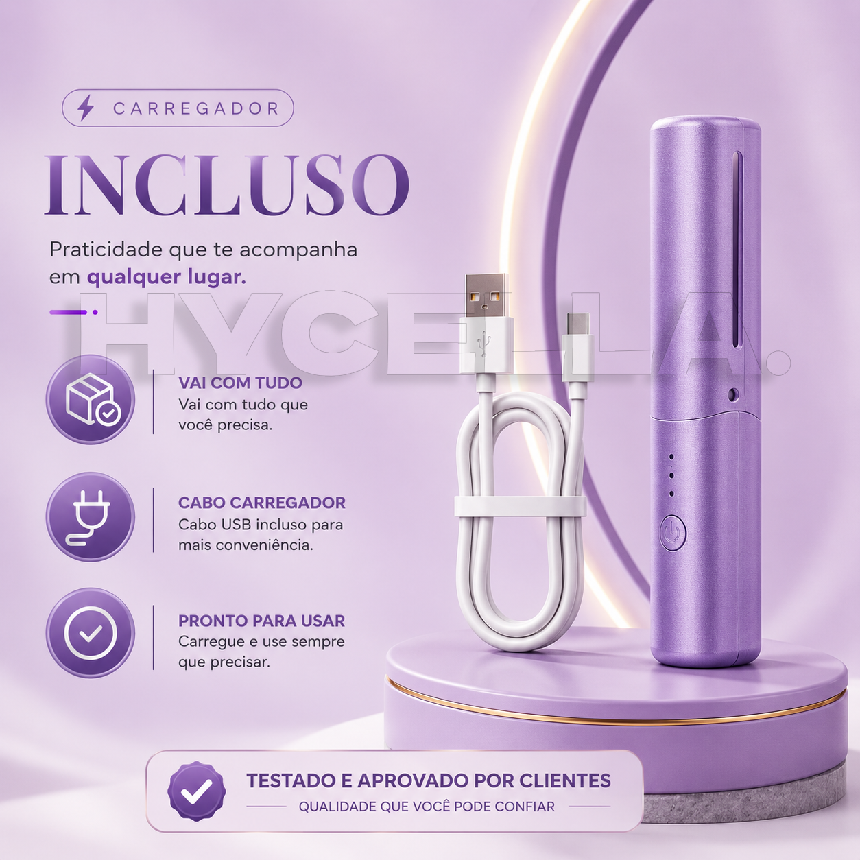 Pente Alisador InfiniteGlam - (ÚLTIMAS UNIDADES)