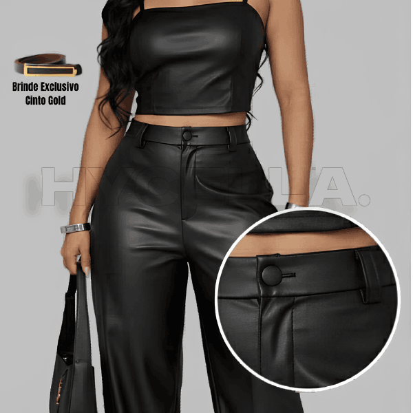 Calça de Couro Eclipse - (+ Brindes)