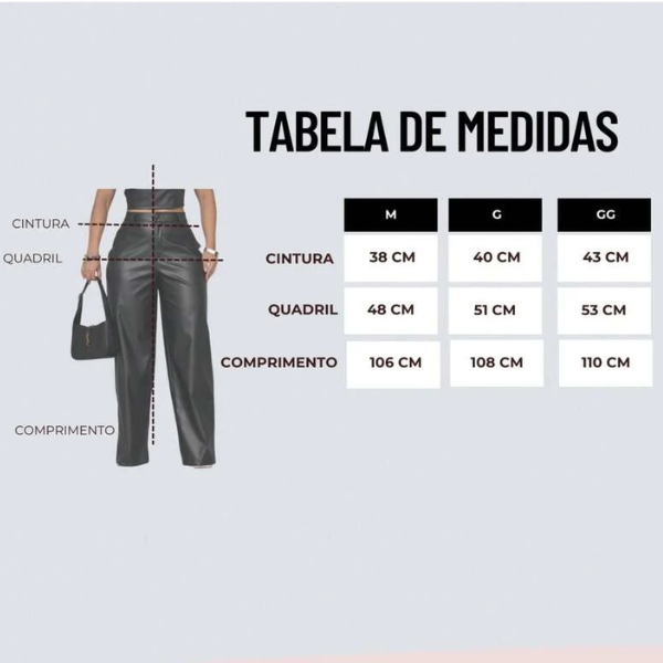 Calça de Couro Eclipse - (+ Brindes)