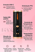 Carregar imagem no visualizador da galeria, Modelador de Cachos LuxeWave | SUPER OFERTA Hycella | Confiança e Qualidade é a nossa marca
