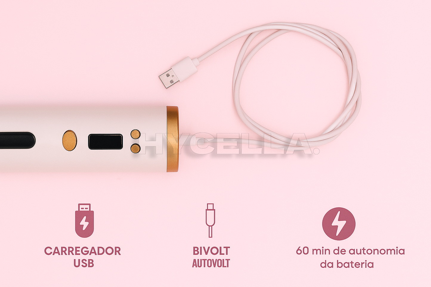 Modelador de Cachos LuxeWave | SUPER OFERTA Hycella | Confiança e Qualidade é a nossa marca