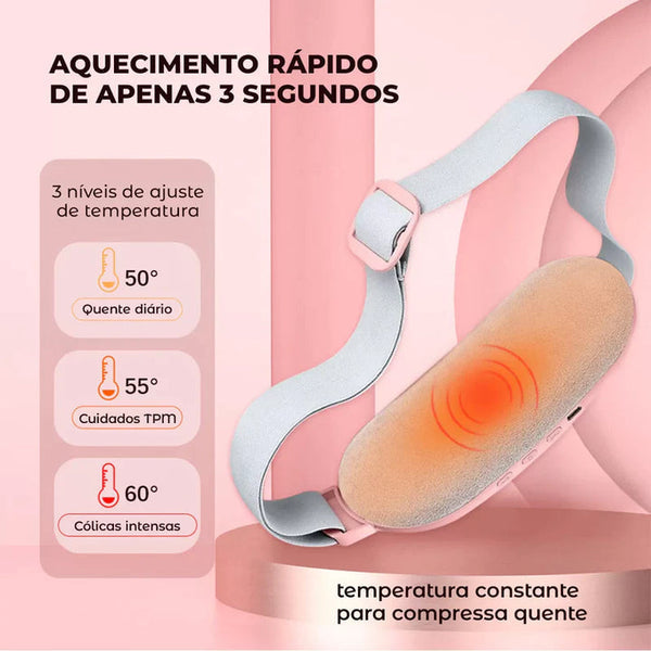 Cinta Térmica Para Cólica Menstrual – FemRelax Pro™