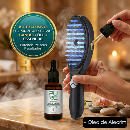 Escova de Terapia Capilar | TheraBrush® Smarts 4 em 1