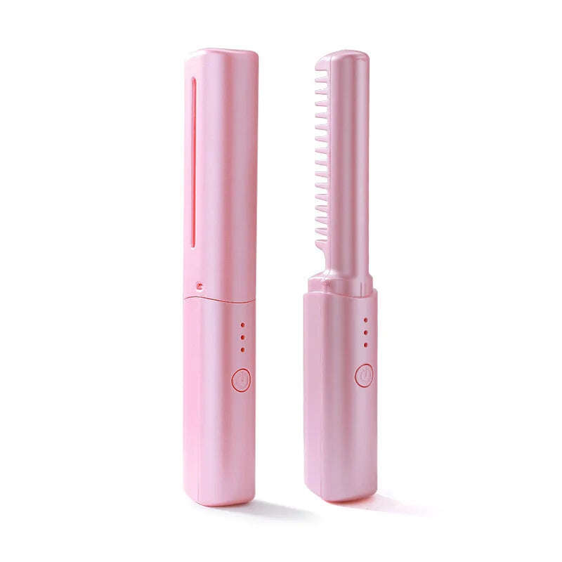 Pente Alisador de Cabelo 5 em 1 Sem Fio InfiniteGlam - Últimas Unidades Hycella | Confiança e Qualidade é a nossa marca