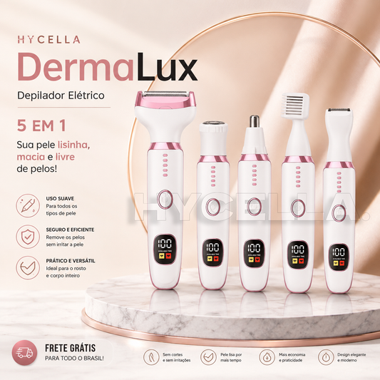 Depilador Elétrico 4 em 1 - DermaLux®