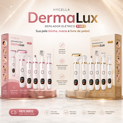 Depilador Elétrico 4 em 1 - DermaLux®