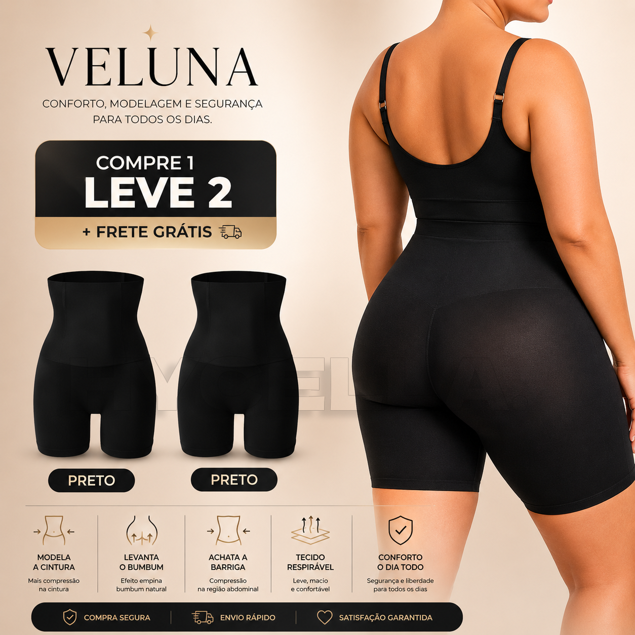 Veluna® Preta