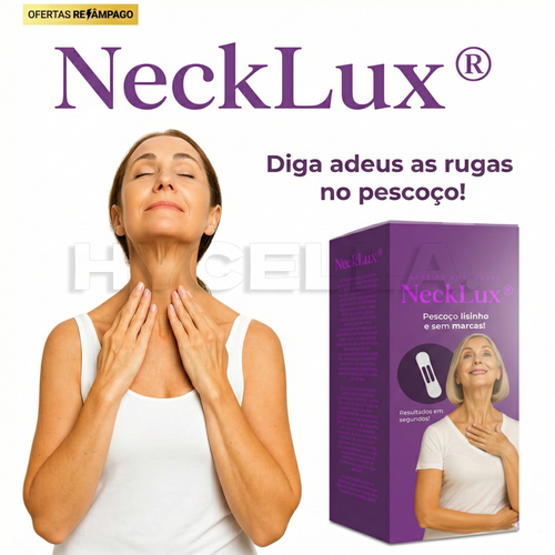 NeckLux - Adesivo para rugas e flacidez do pescoço