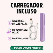Carregar imagem no visualizador da galeria, Pente Alisador de Cabelo 5 em 1 Sem Fio InfiniteGlam - Últimas Unidades Hycella | Confiança e Qualidade é a nossa marca
