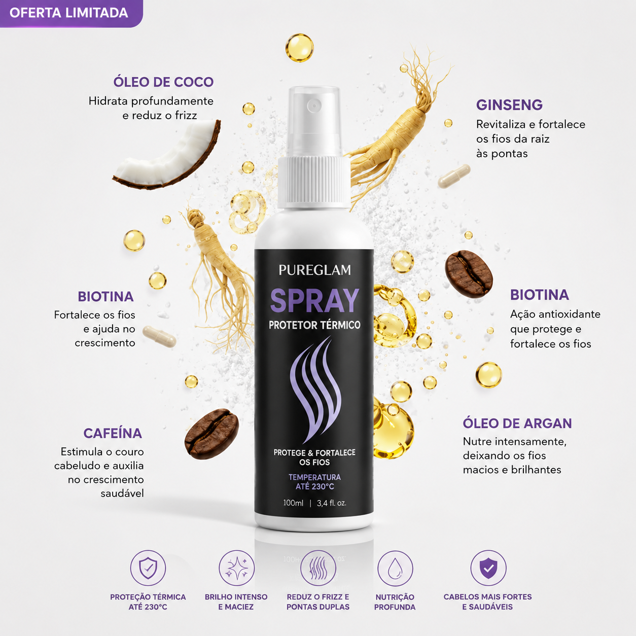 Spray Protetor Térmico