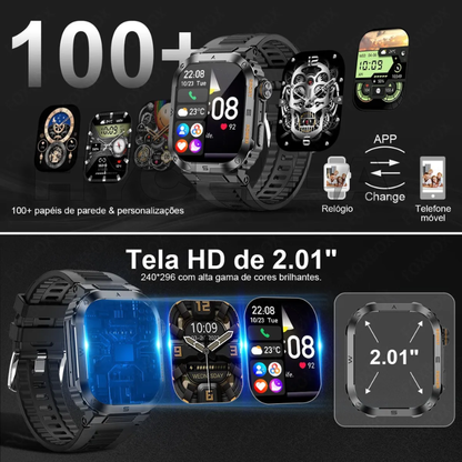 Smartwatch ChronoX Pro GPS Esportivo |  Em Liquidação